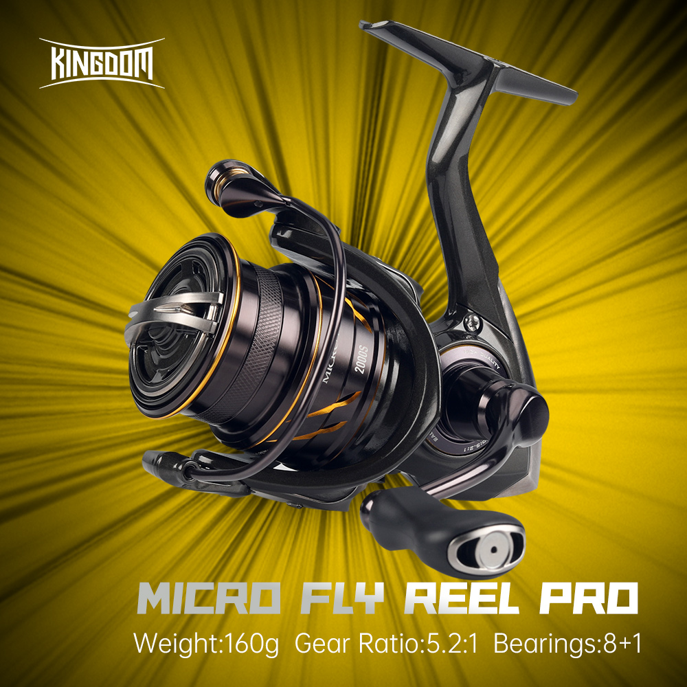 Abu Garcia Reel Max - بكرة صيد دوارة Kingdom Micro Fly