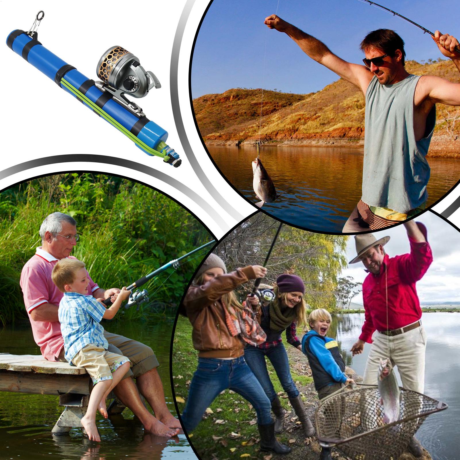 قصبة صيد خشبية مقلاع تصميم أدا - مراجعة Fishing Line Spooler وسعره