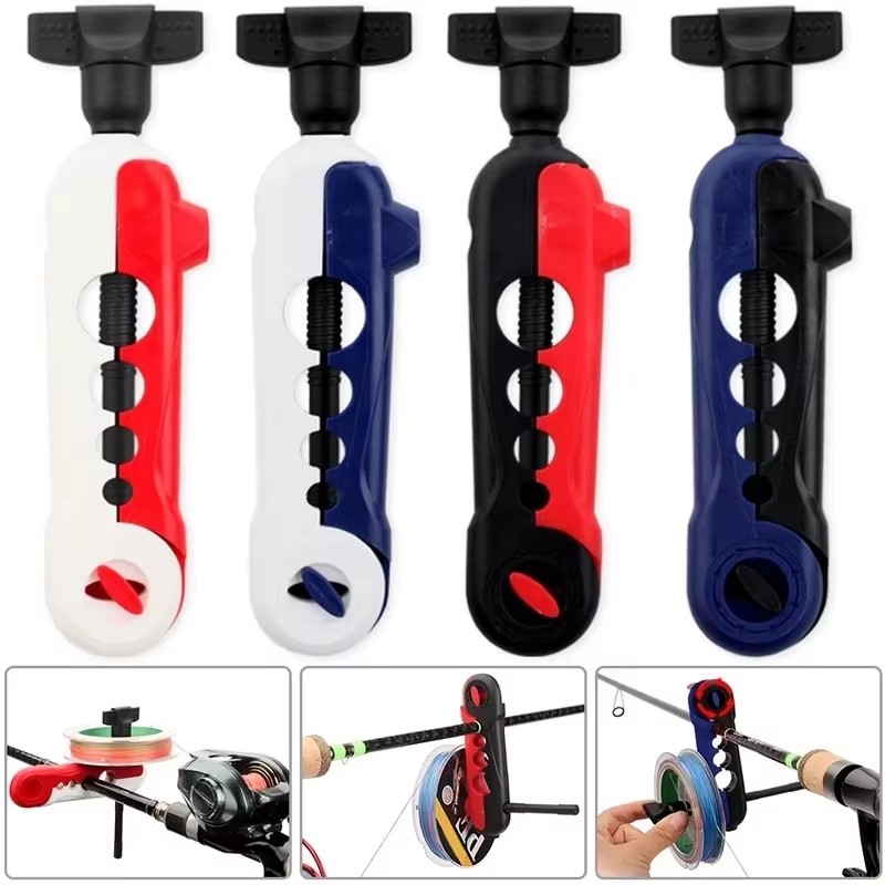2/1 قطعة آلة لف خيط الصيد المح - مراجعة Fishing Line Spooler وسعره