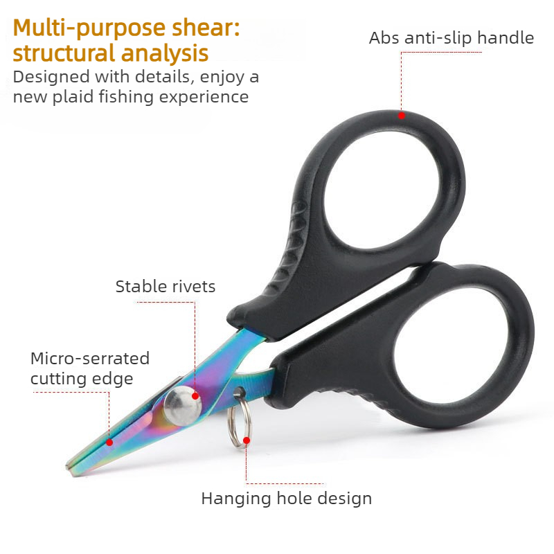 مقص متعدد الوظائف من الفولاذ ا - مراجعة Fishing Line Cutter وسعره